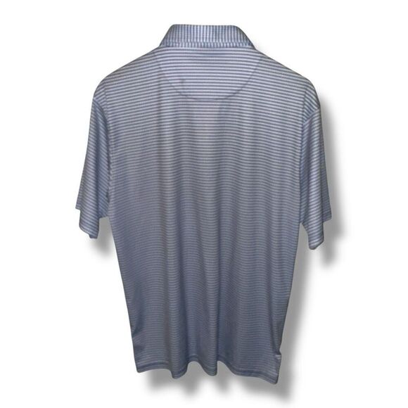 Hinton & Hinton Navy Houndstooth Performance Luxury Polo M - Picture 6 of 7